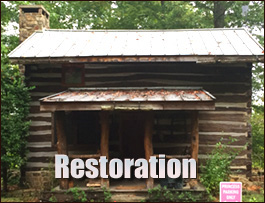 Historic Log Cabin Restoration  Jackson County, Kentucky